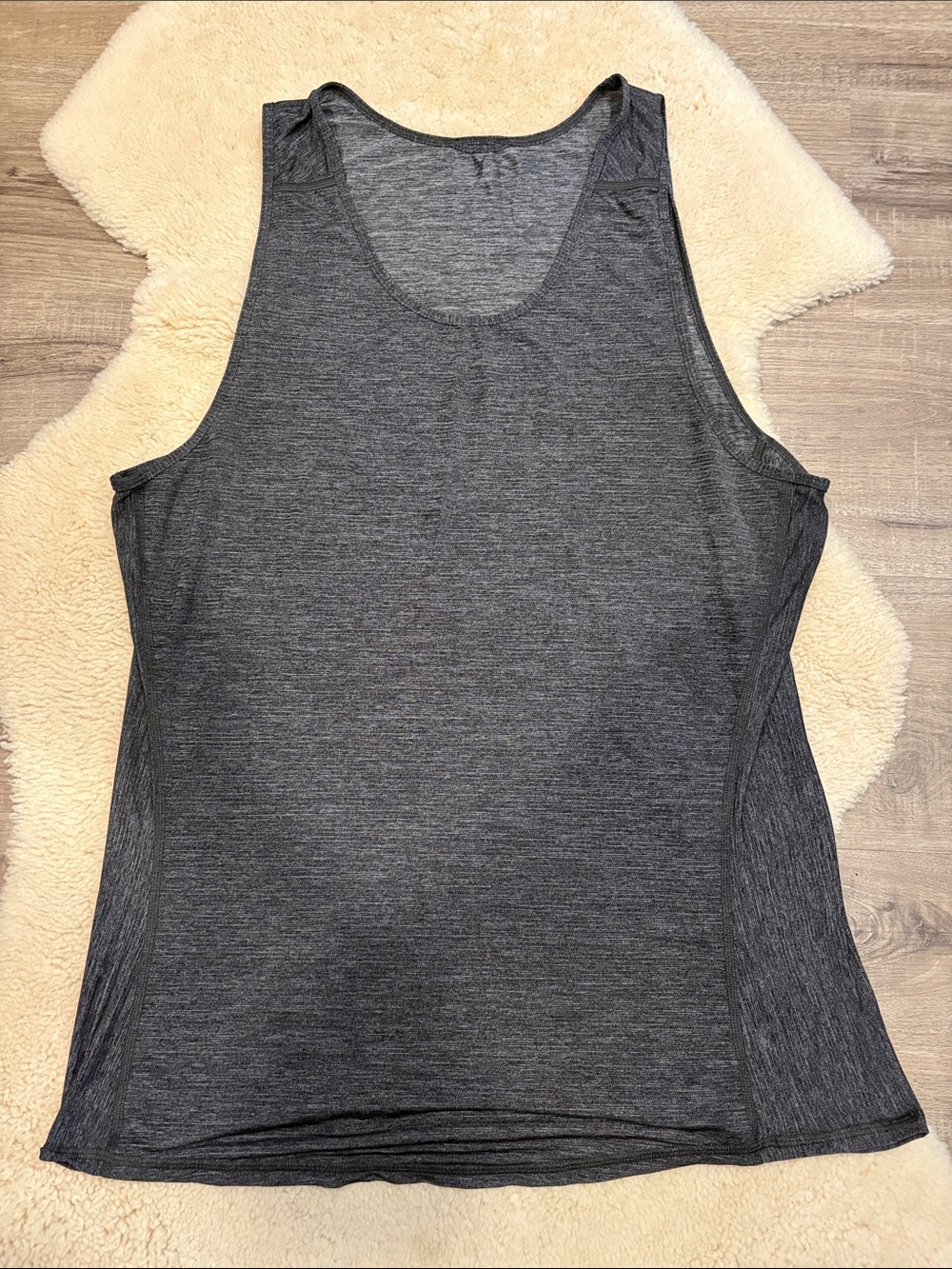 Men's Lululemon Dark Heather Performance Tank Top